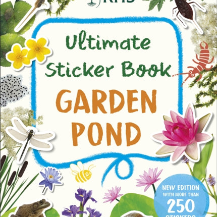 RHS Ultimate Sticker Book Garden Pond