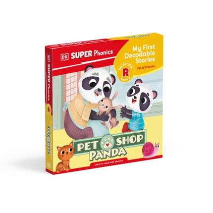 DK Super Phonics My First Decodable Stories Pet Shop Panda