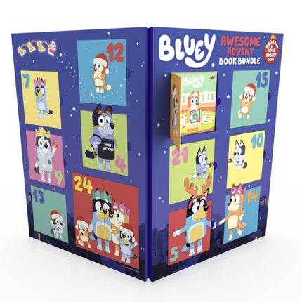 Bluey Awesome Advent Book Bundle