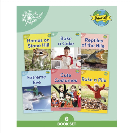 Phonic Books Dandelion World Split Vowel Spellings