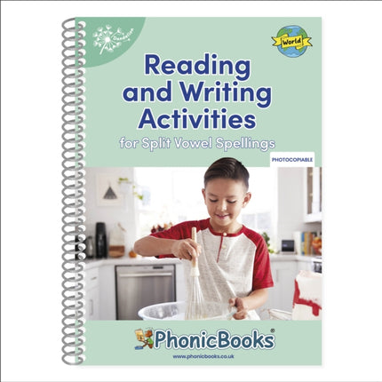 Phonic Books Dandelion World Split Vowel Spellings Activities