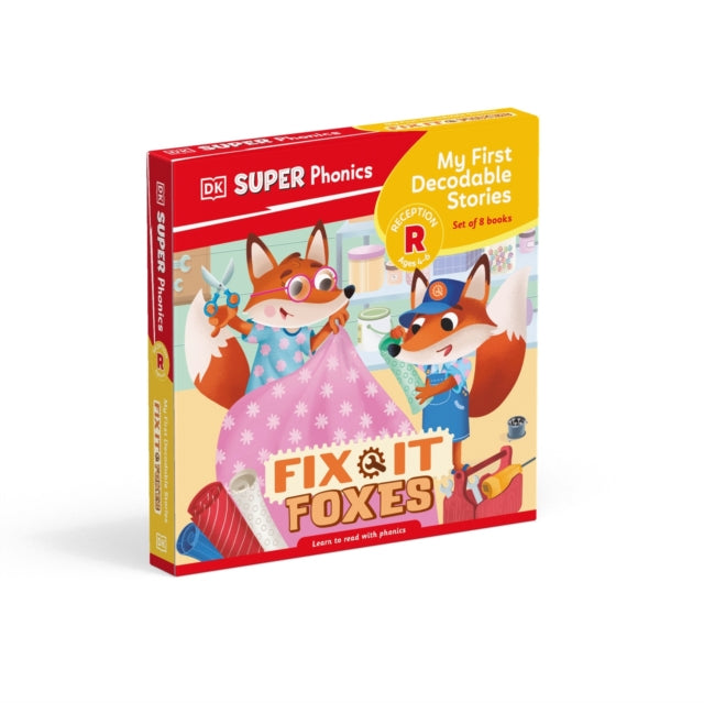 DK Super Phonics My First Decodable Stories FixIt Foxes