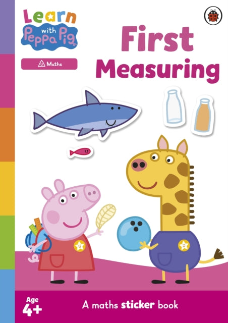 Learn with Peppa First Measuring sticker activity