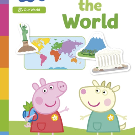 Learn with Peppa Around the World sticker