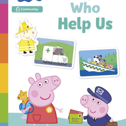 Learn with Peppa People Who Help Us Sticker