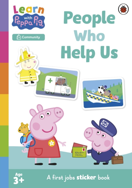 Learn with Peppa People Who Help Us Sticker