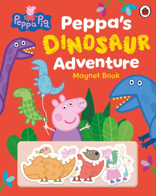 Peppa Pig Peppas Dinosaur Adventure Magnet Book