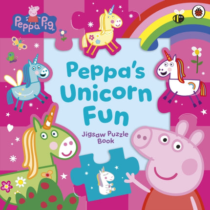 Peppa Pig Peppas Unicorn Fun Jigsaw Puzzle Book