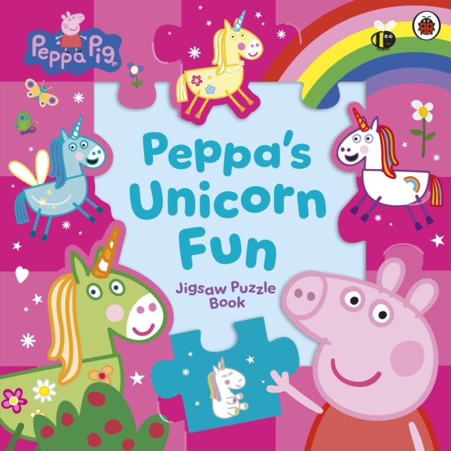 Peppa Pig Peppas Unicorn Fun Jigsaw Puzzle Book