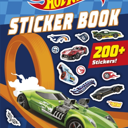 Hot Wheels Sticker Book