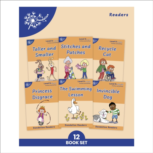 Phonic Books Dandelion Readers Level 5 Prefixes