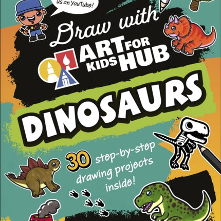 Draw with Art for Kids Hub Dinosaurs