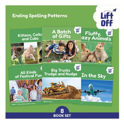 Phonic Books Lift Off Readers Ending Spelling Patterns