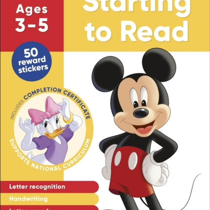 Disney Learning Starting to Read