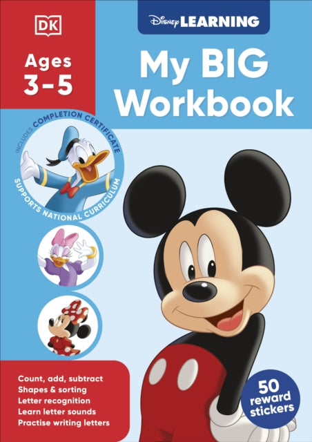 Disney Learning Big Workbook Ages 35