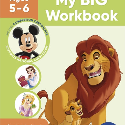 Disney Learning Big Workbook Ages 56 Year 1