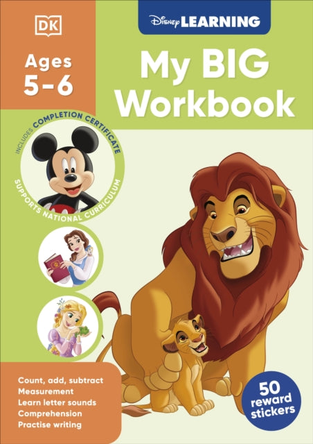 Disney Learning Big Workbook Ages 56 Year 1
