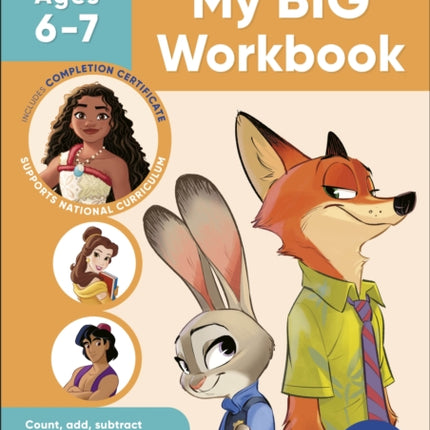 Disney Learning Big Workbook Ages 67 Year 2
