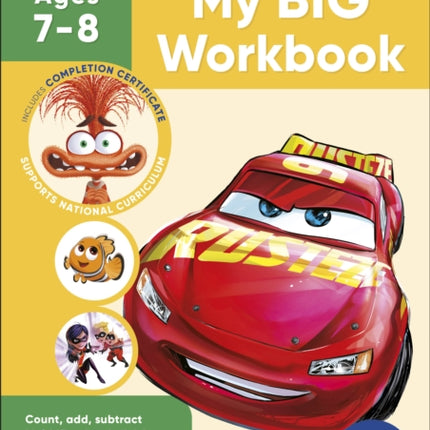 Disney Learning Big Workbook Ages 78 Year 3