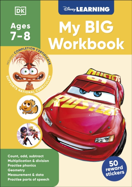 Disney Learning Big Workbook Ages 78 Year 3