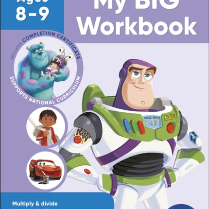 Disney Learning Big Workbook Ages 89 Year 4
