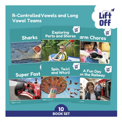 Phonic Books Lift Off Readers RControlled Vowels and Long Vowel Teams