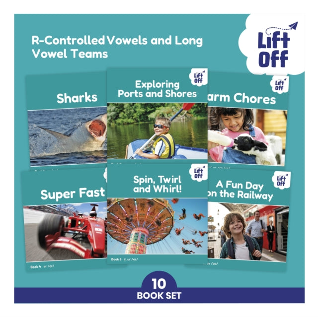 Phonic Books Lift Off Readers RControlled Vowels and Long Vowel Teams