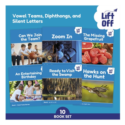 Phonic Books Lift Off Readers Vowel Teams and Diphthongs