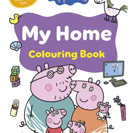 Peppa Pig My Home Colouring Book