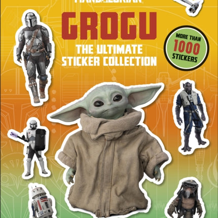 Star Wars The Mandalorian Grogu Ultimate Sticker Collection