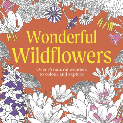 Wonderful Wildflowers Colouring Book