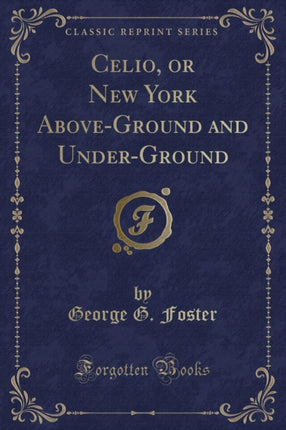 Celio or New York AboveGround and UnderGround Classic Reprint
