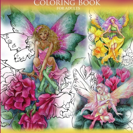 Flower Fairies Coloring Book for Adults Winged Guardians of Garden Flowers