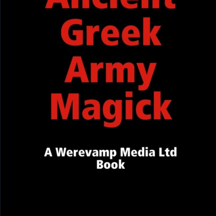 Ancient Greek Army Magick