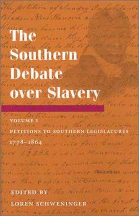 The Southern Debate over Slavery