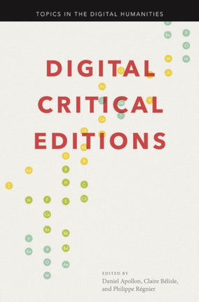 Digital Critical Editions