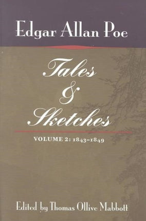 Tales and Sketches vol. 2 18431849