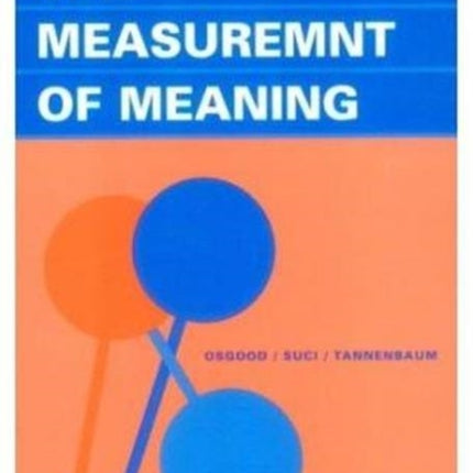 The Measurement of Meaning