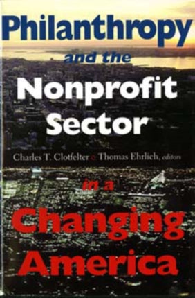 Philanthropy and the Nonprofit Sector in a