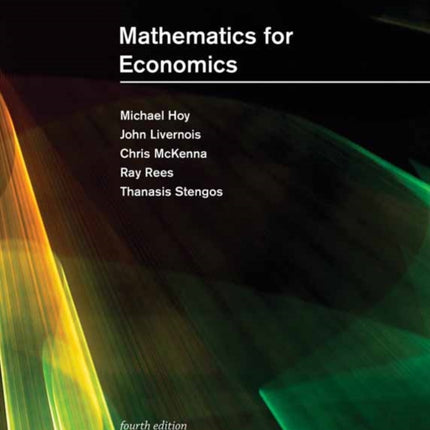 Mathematics for Economics, fourth edition