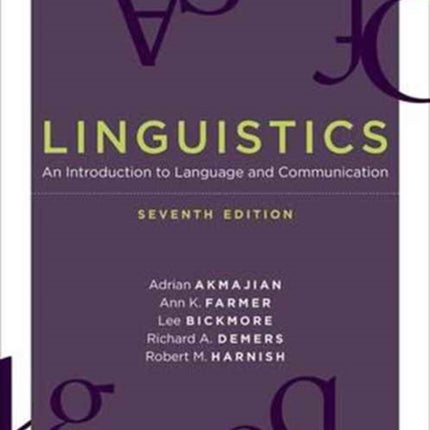 Linguistics: An Introduction to Language and Communication