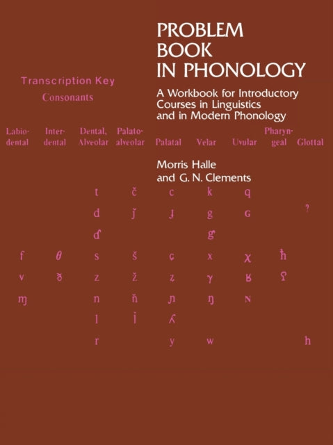 Problem Book in Phonology A Workbook for Introductory Courses in Linguistics and in Modern Phonology The MIT Press