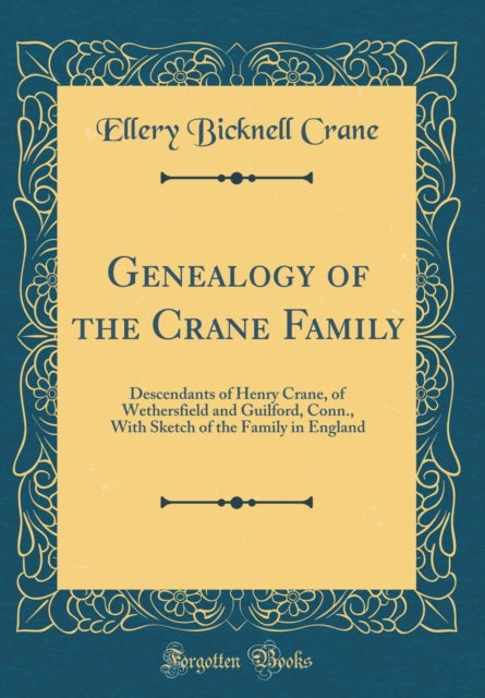 Genealogy of the Crane Family