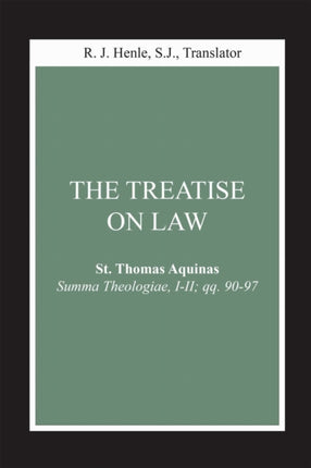 Treatise on Law The