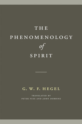The Phenomenology of Spirit