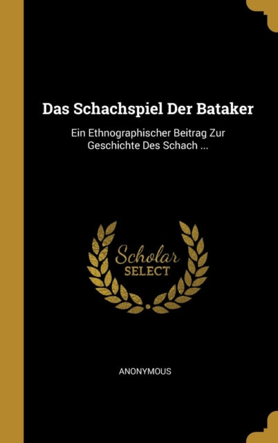 Das Schachspiel Der Bataker