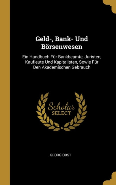 Geld Bank Und Börsenwesen