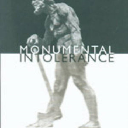 Monumental Intolerance: Jean Baffier, a Nationalist Sculptor in Fin-de-Siècle France