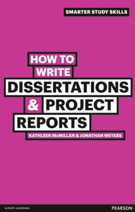 How to Write Dissertations  Project Reports