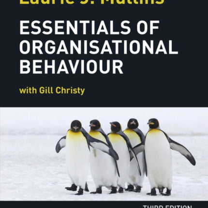 Essentials of Organisational Behaviour